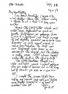 Gatliff Handwriting