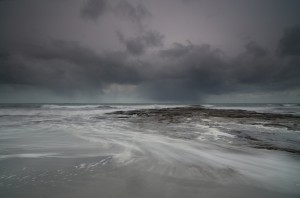 January Storm, South Uist. Photograph of Shona Grant.